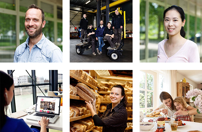 Voorbeelden van website foto's